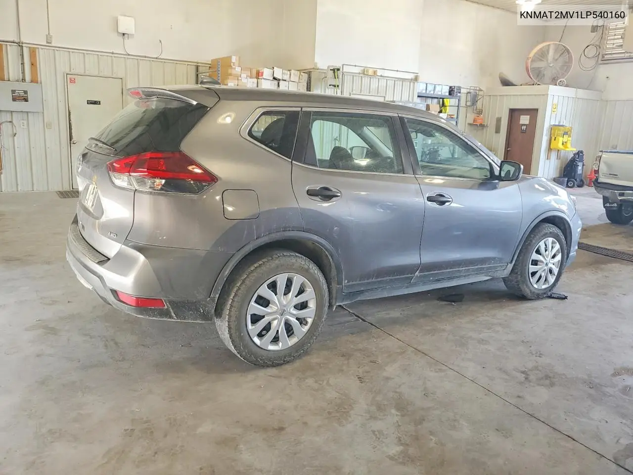 2020 Nissan Rogue S VIN: KNMAT2MV1LP540160 Lot: 61332076