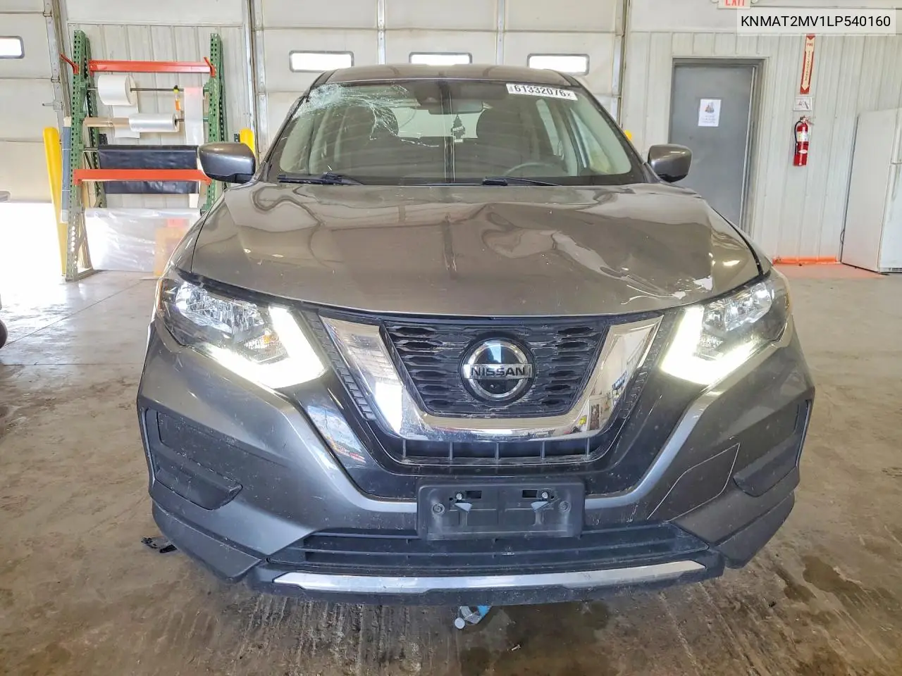 2020 Nissan Rogue S VIN: KNMAT2MV1LP540160 Lot: 61332076