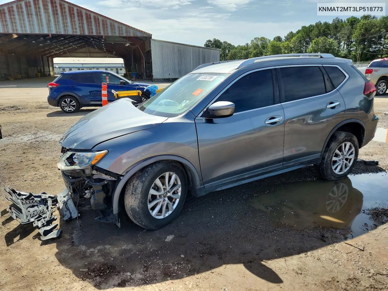2020 Nissan Rogue Sv VIN: KNMAT2MT3LP518773 Lot: 61352796