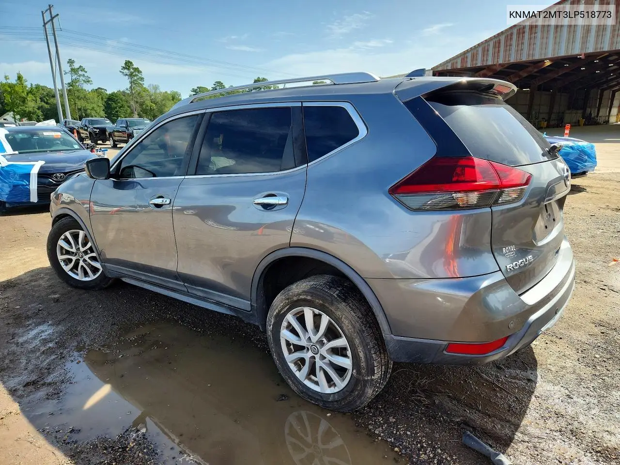 2020 Nissan Rogue Sv VIN: KNMAT2MT3LP518773 Lot: 61352796