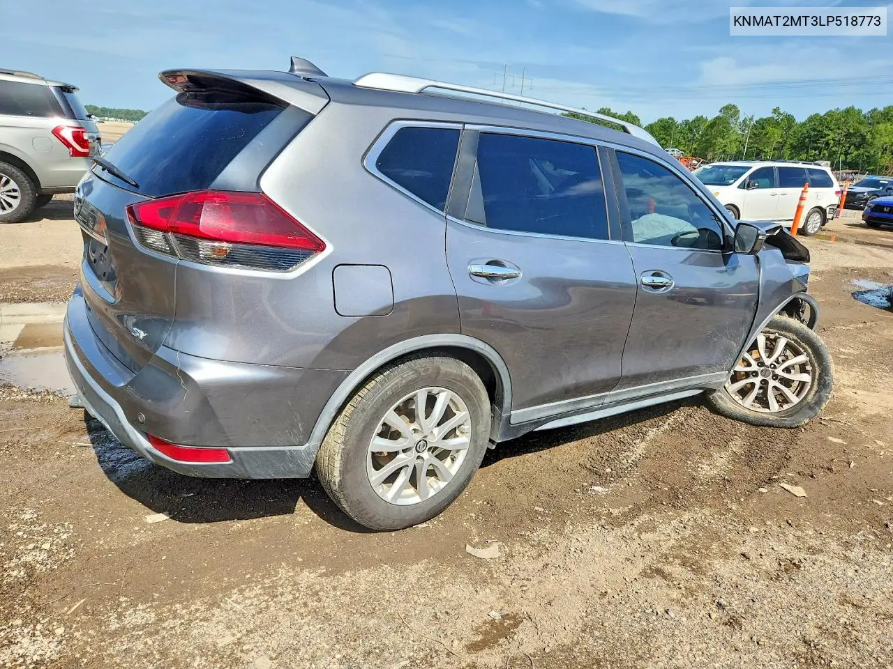 2020 Nissan Rogue Sv VIN: KNMAT2MT3LP518773 Lot: 61352796