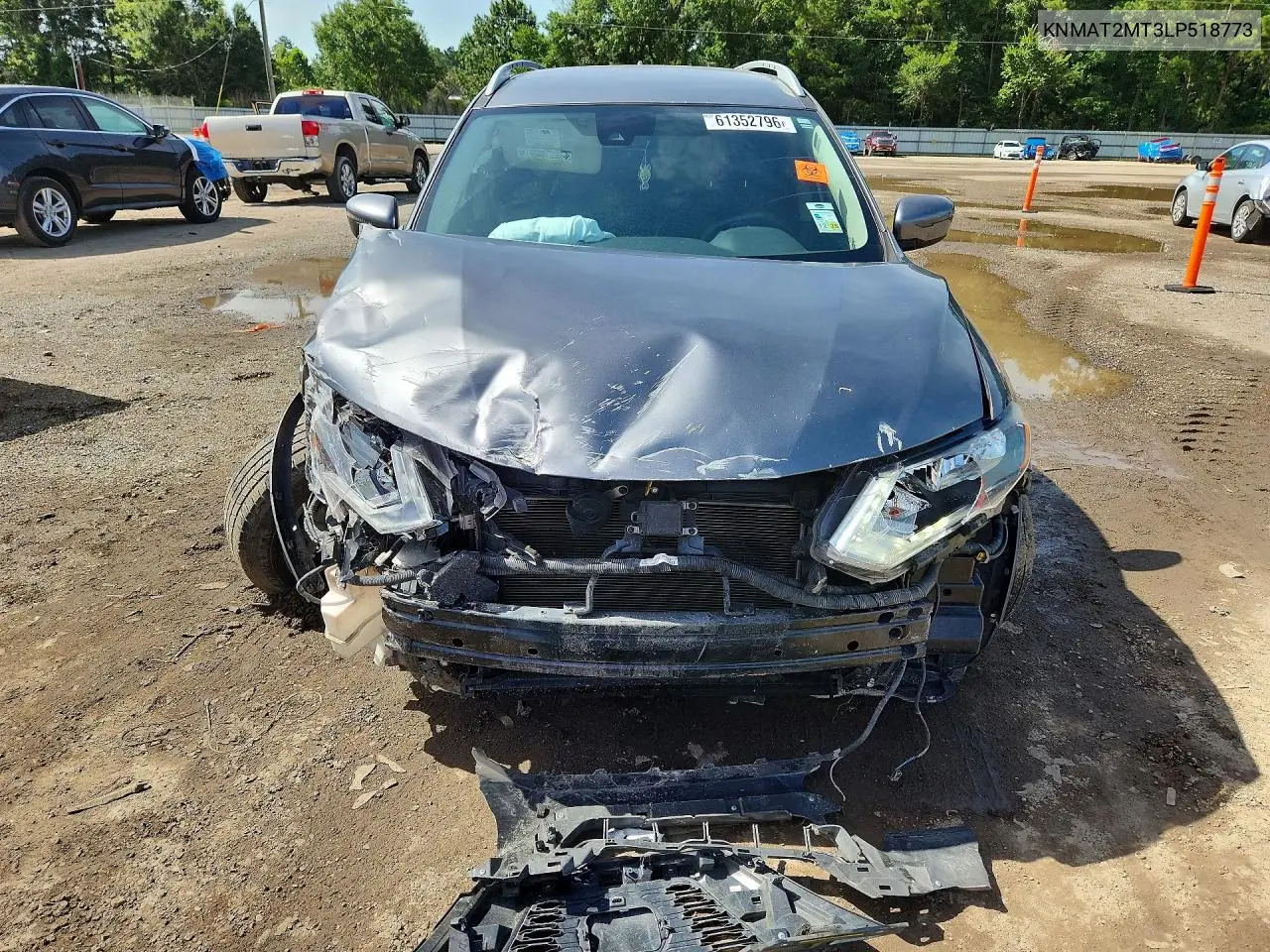2020 Nissan Rogue Sv VIN: KNMAT2MT3LP518773 Lot: 61352796