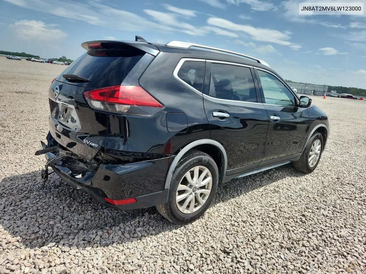 2020 Nissan Rogue Sv VIN: JN8AT2MV6LW123000 Lot: 61491116