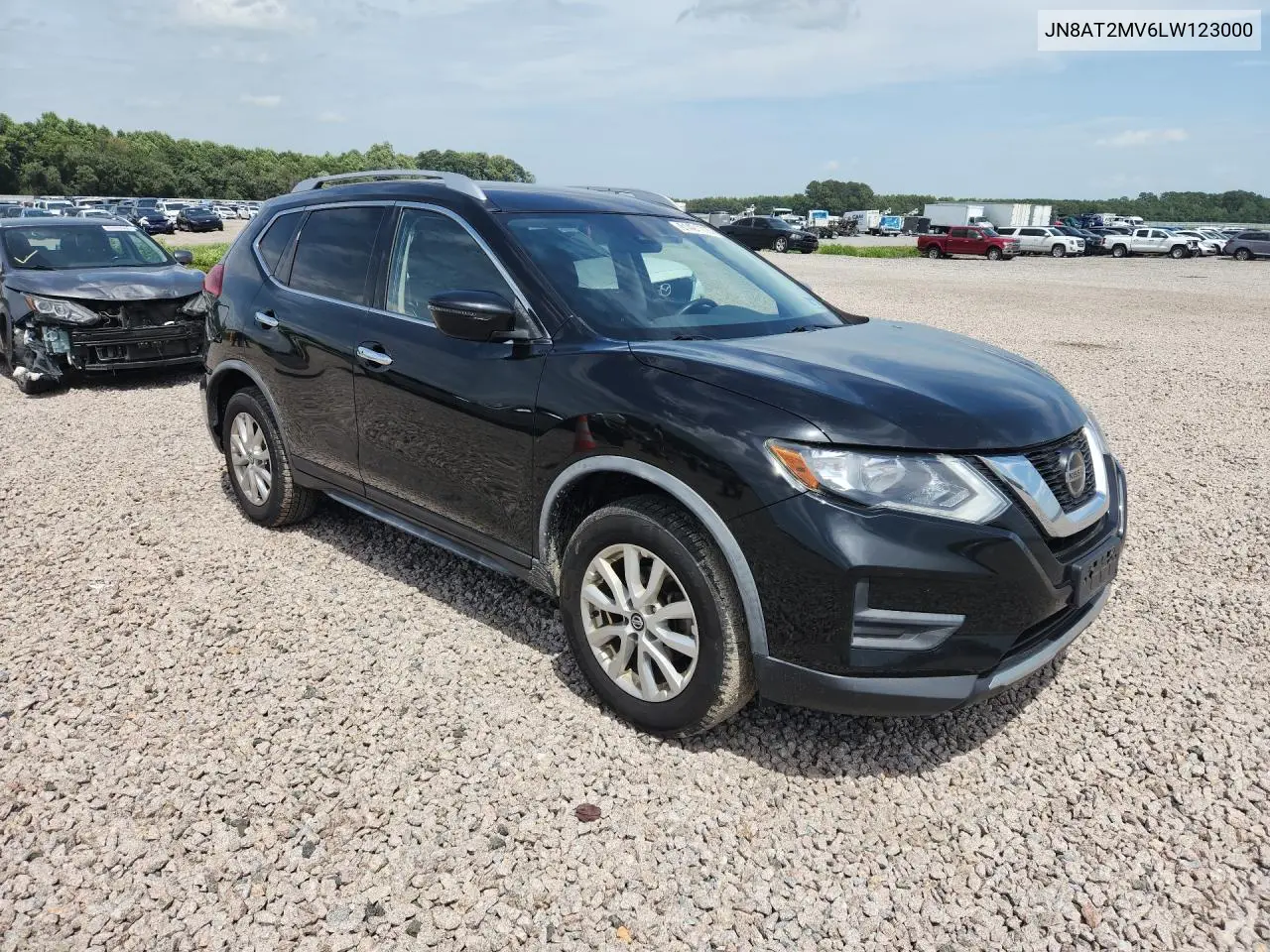 2020 Nissan Rogue Sv VIN: JN8AT2MV6LW123000 Lot: 61491116