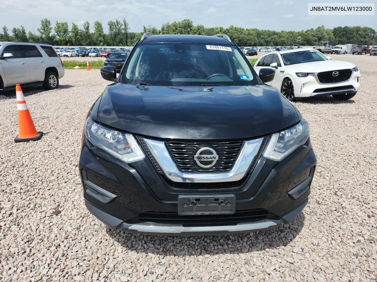 2020 Nissan Rogue Sv VIN: JN8AT2MV6LW123000 Lot: 61491116