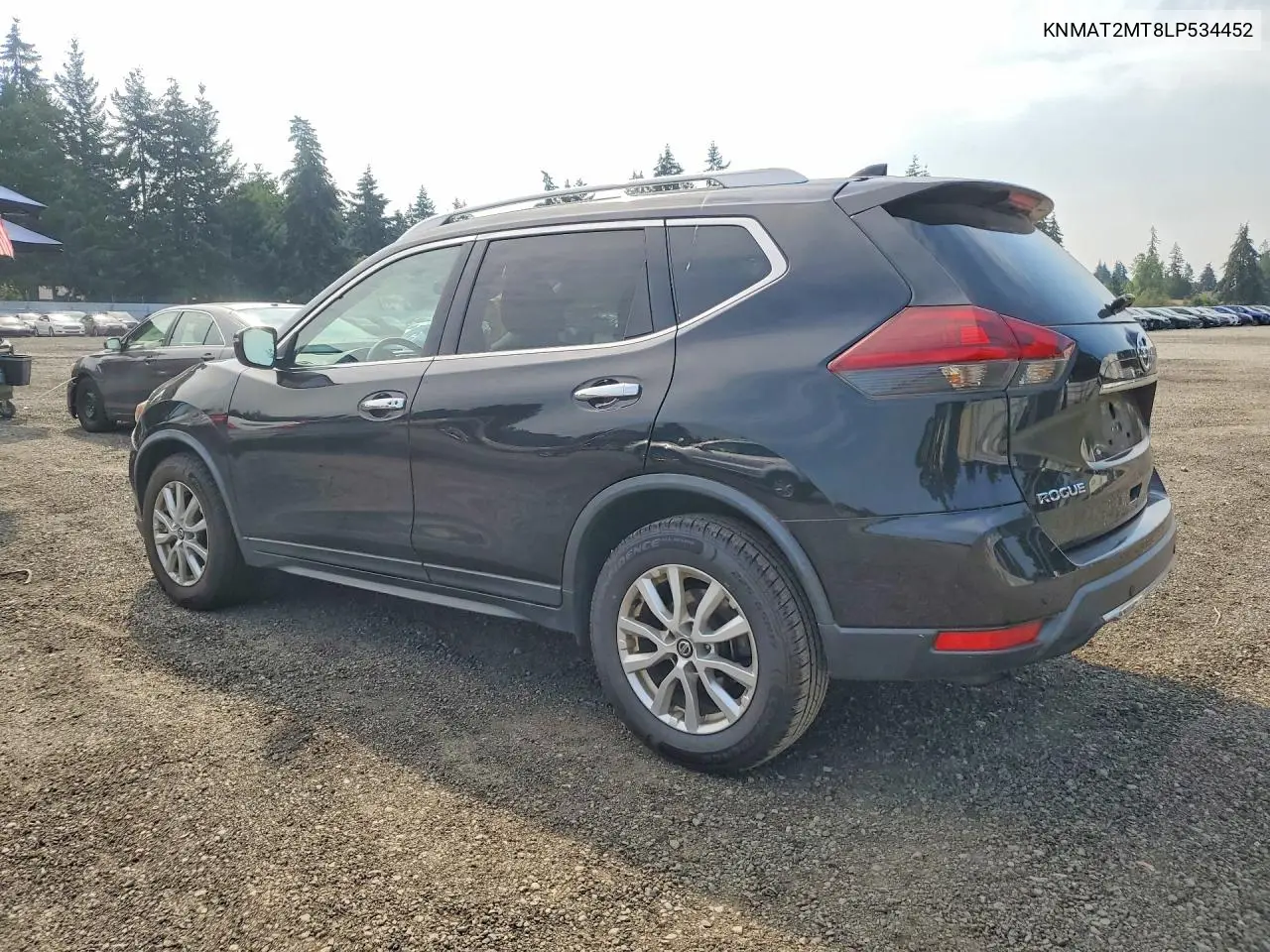 2020 Nissan Rogue Sv VIN: KNMAT2MT8LP534452 Lot: 61613896