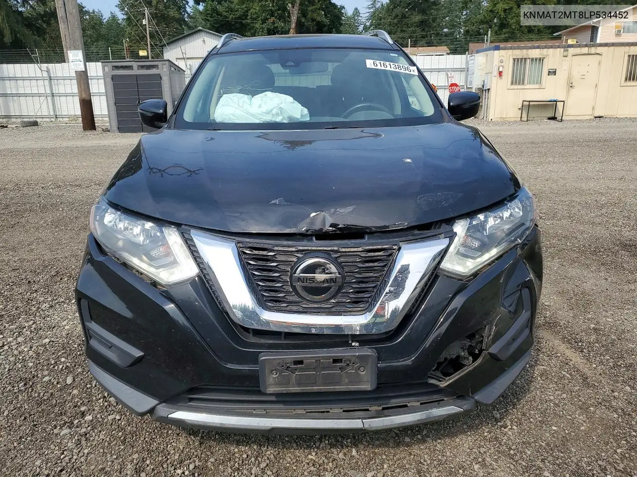 2020 Nissan Rogue Sv VIN: KNMAT2MT8LP534452 Lot: 61613896