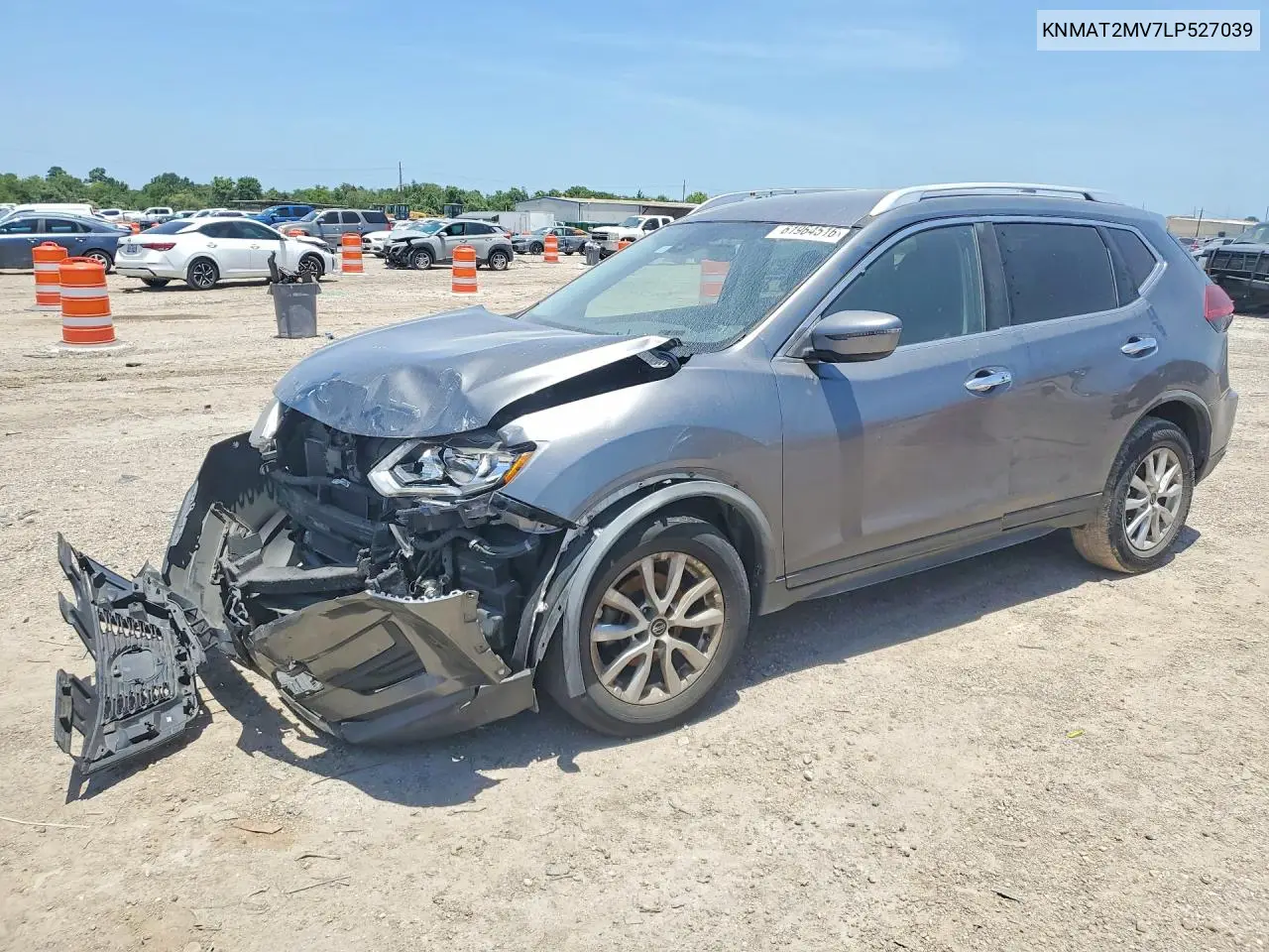 2020 Nissan Rogue Sv VIN: KNMAT2MV7LP527039 Lot: 61964516