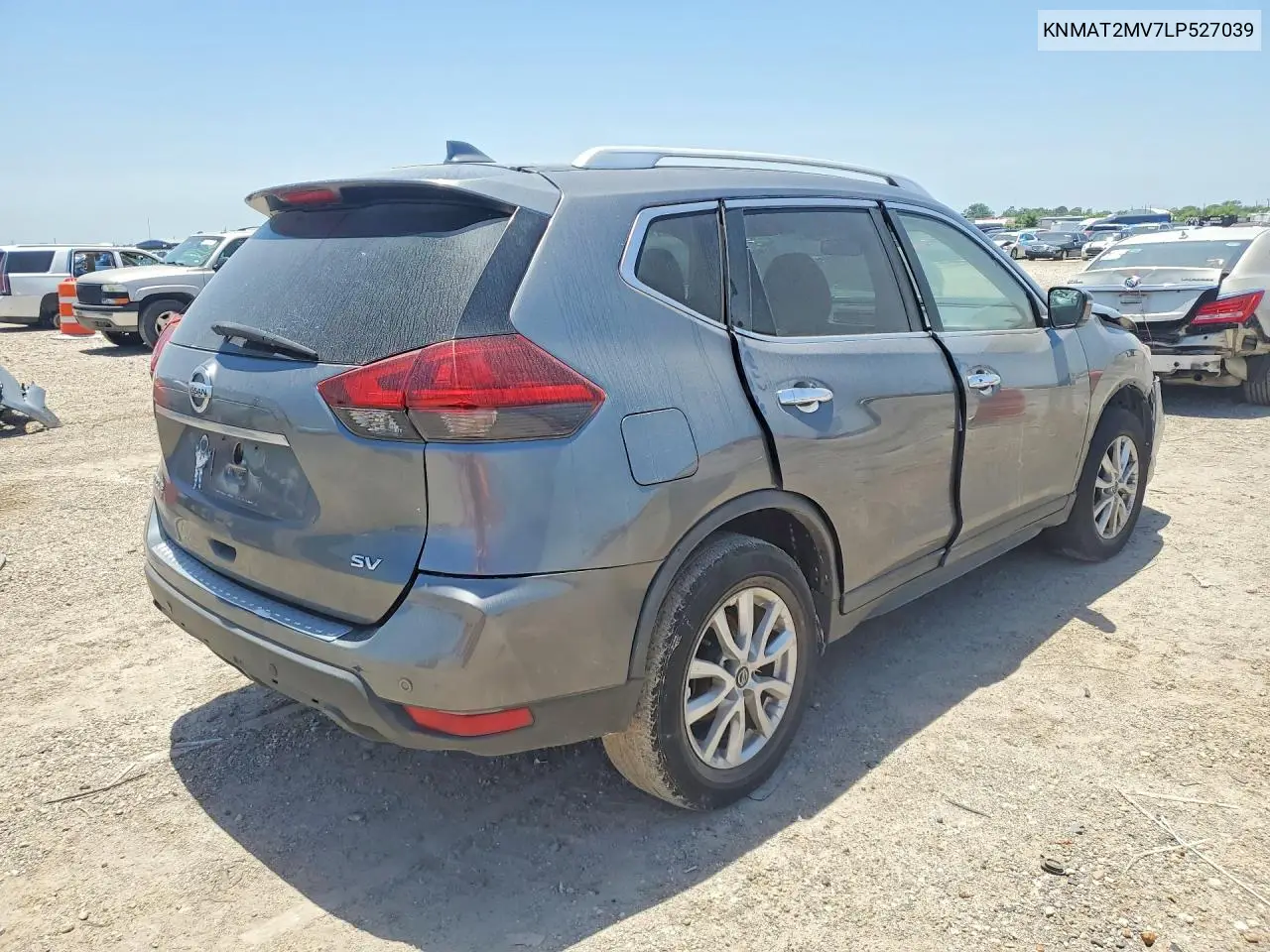 2020 Nissan Rogue Sv VIN: KNMAT2MV7LP527039 Lot: 61964516