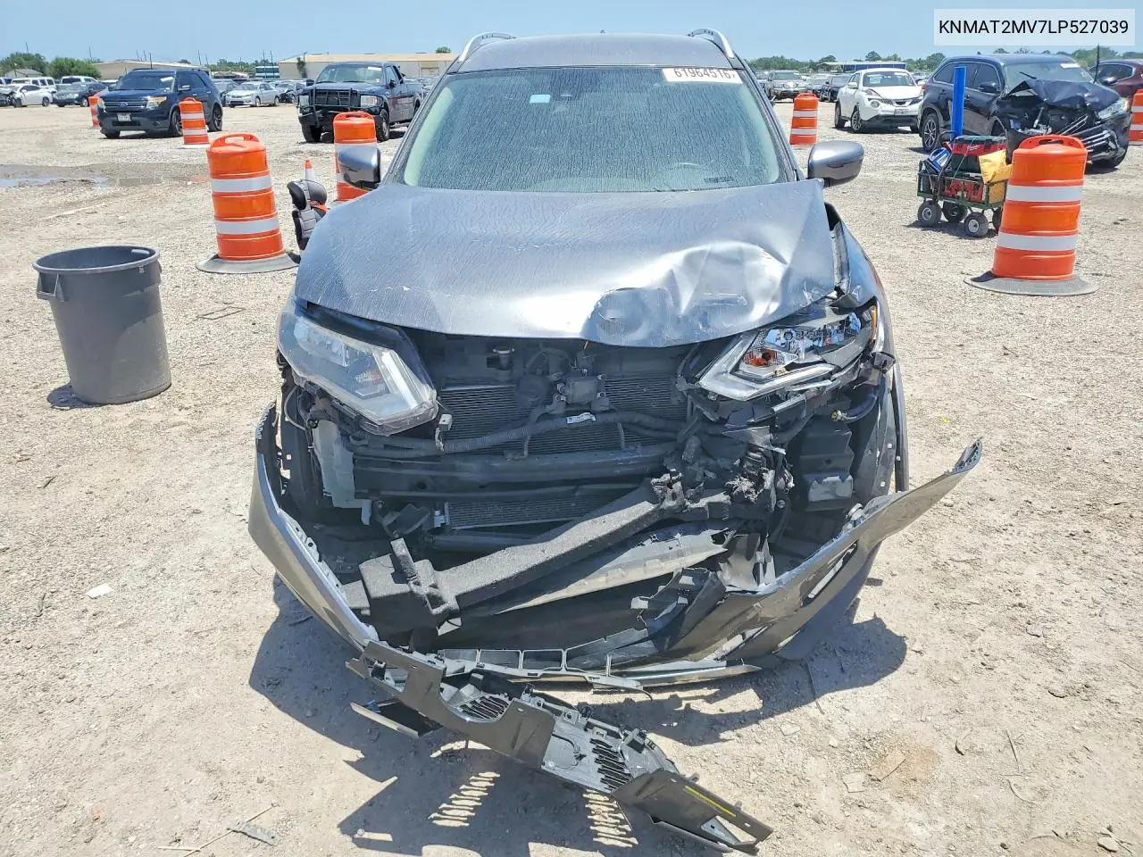 2020 Nissan Rogue Sv VIN: KNMAT2MV7LP527039 Lot: 61964516