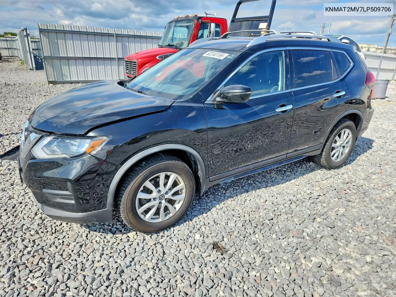 2020 Nissan Rogue S VIN: KNMAT2MV7LP509706 Lot: 62240166