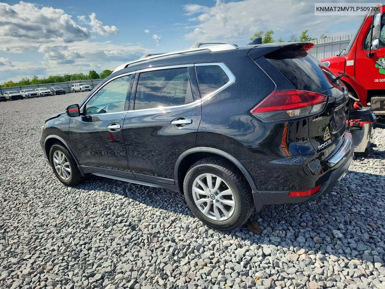 2020 Nissan Rogue S VIN: KNMAT2MV7LP509706 Lot: 62240166