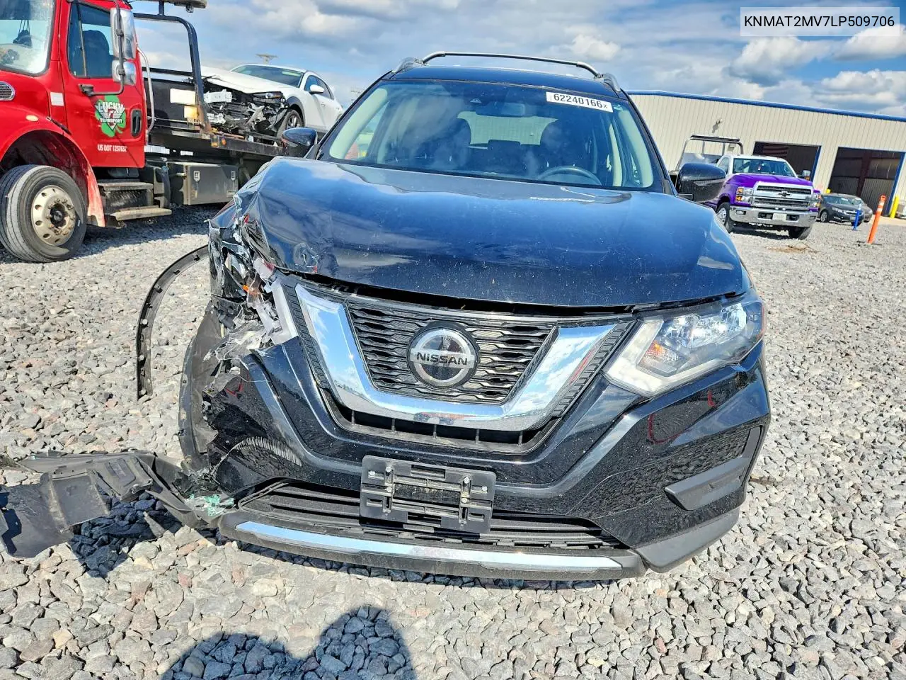 2020 Nissan Rogue S VIN: KNMAT2MV7LP509706 Lot: 62240166