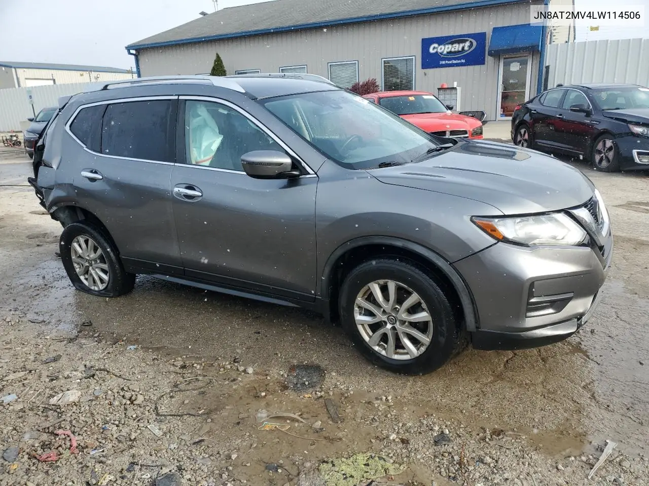 JN8AT2MV4LW114506 2020 Nissan Rogue S