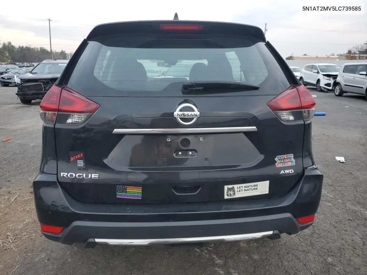 5N1AT2MV5LC739585 2020 Nissan Rogue S