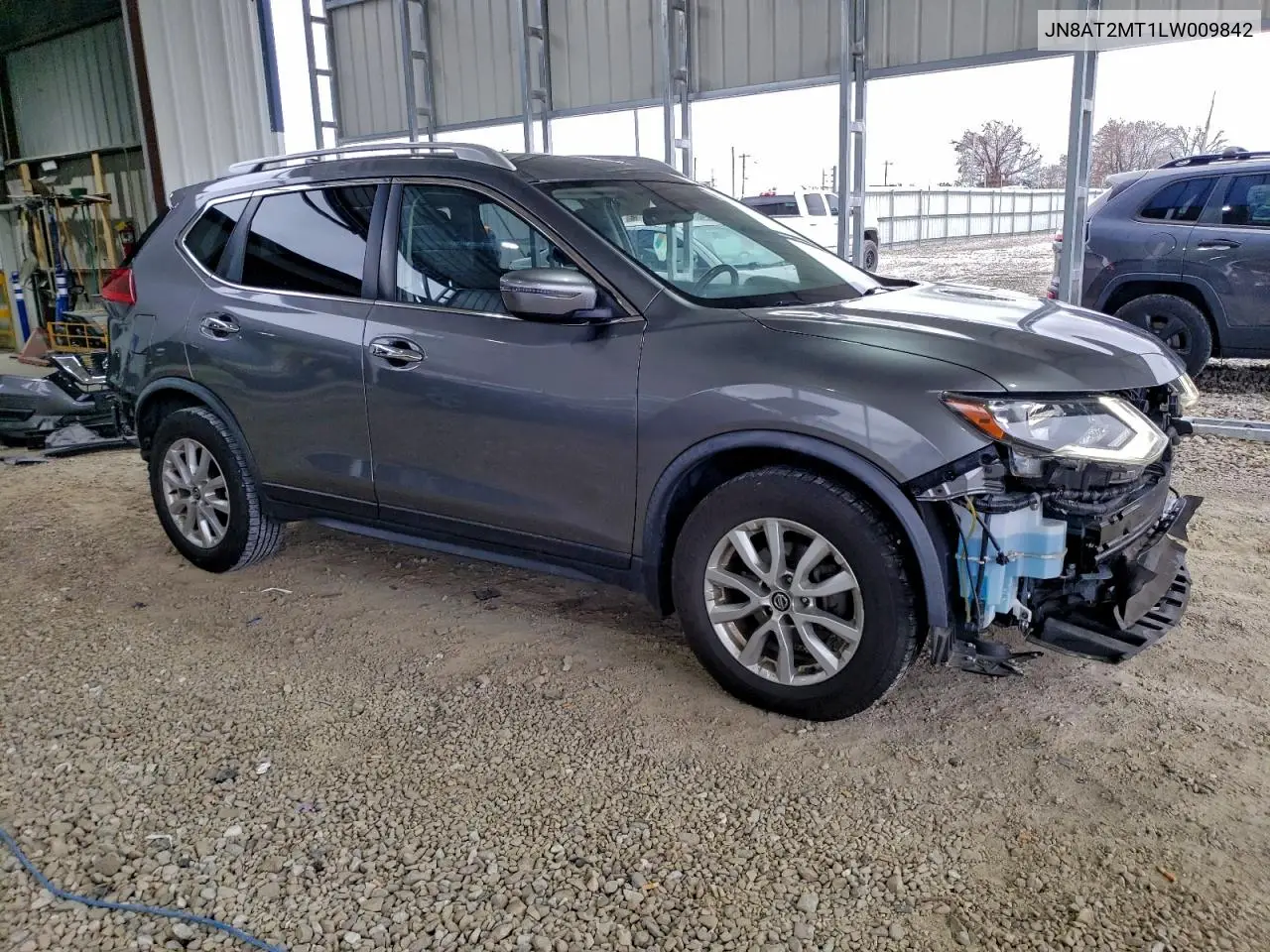 JN8AT2MT1LW009842 2020 Nissan Rogue S