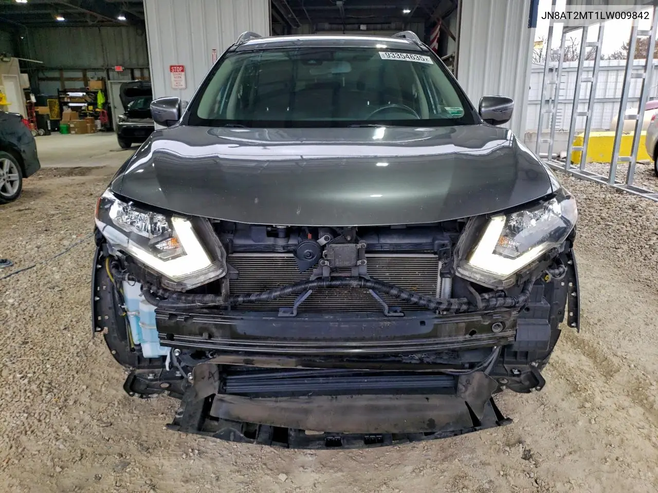JN8AT2MT1LW009842 2020 Nissan Rogue S