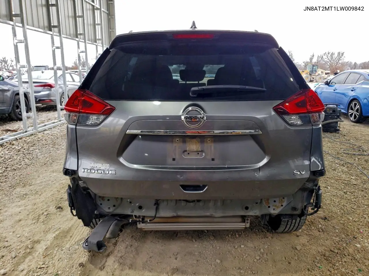 JN8AT2MT1LW009842 2020 Nissan Rogue S
