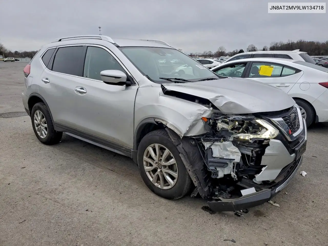 JN8AT2MV9LW134718 2020 Nissan Rogue Sv