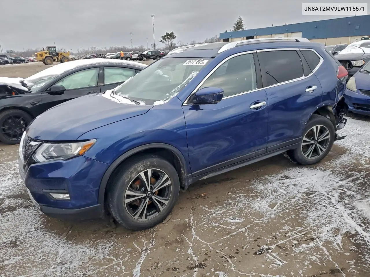 JN8AT2MV9LW115571 2020 Nissan Rogue S