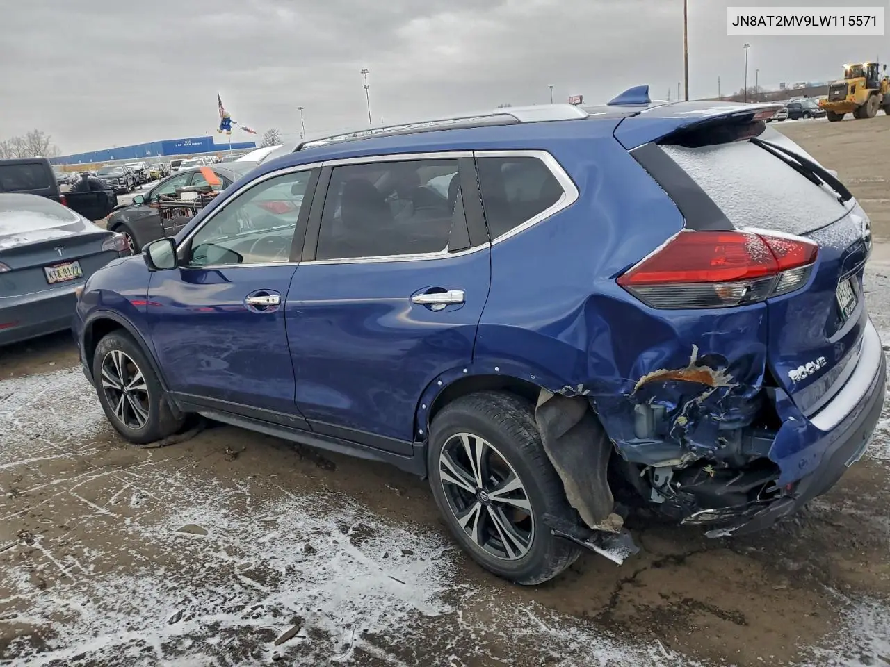 JN8AT2MV9LW115571 2020 Nissan Rogue S