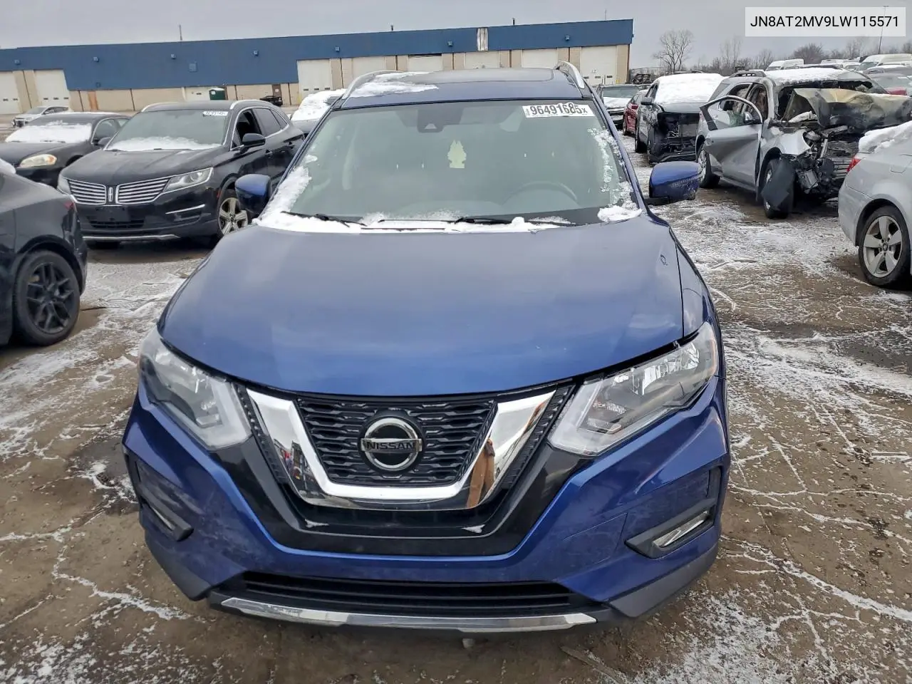 JN8AT2MV9LW115571 2020 Nissan Rogue S