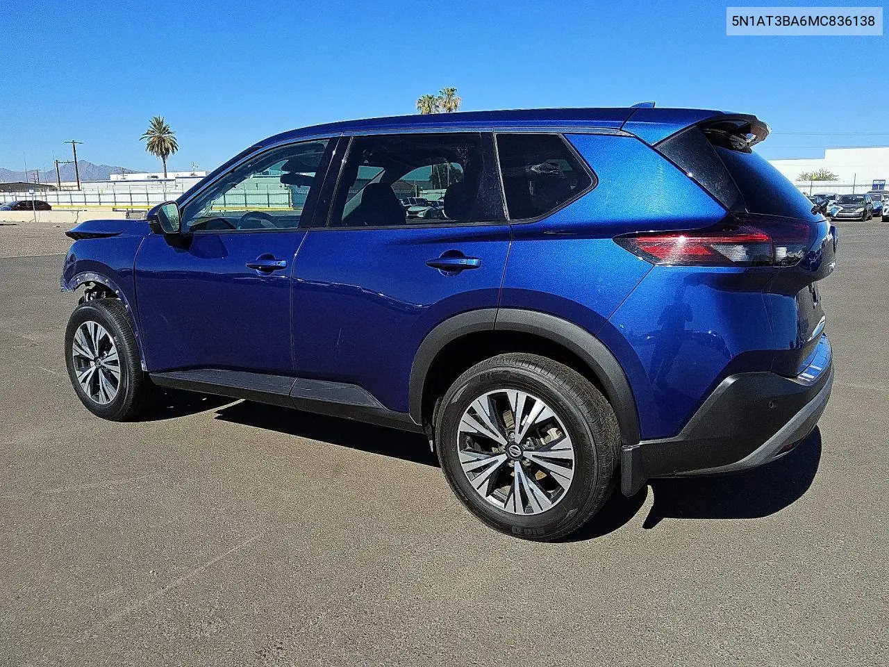5N1AT3BA6MC836138 2021 Nissan Rogue Sv