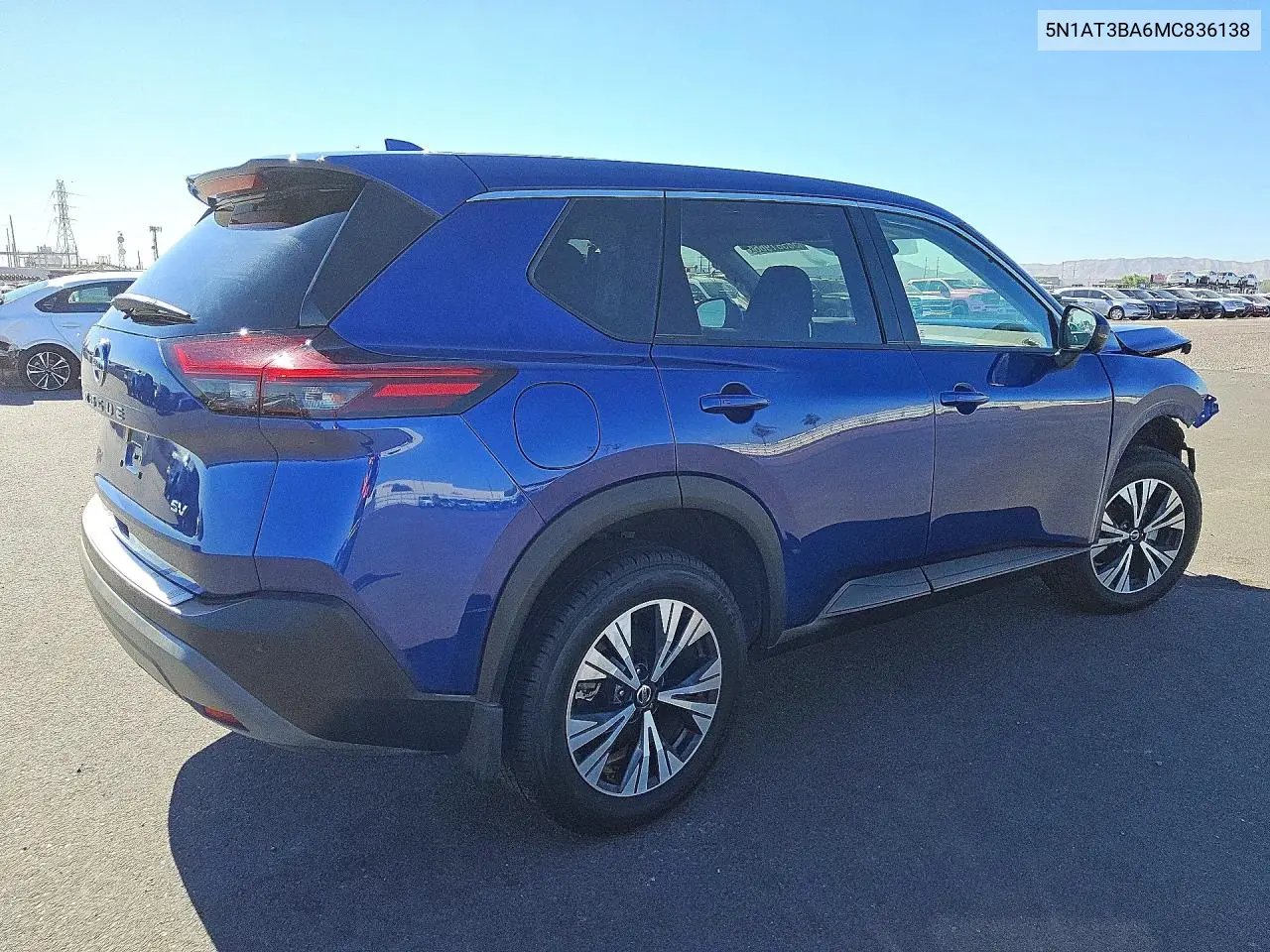 5N1AT3BA6MC836138 2021 Nissan Rogue Sv