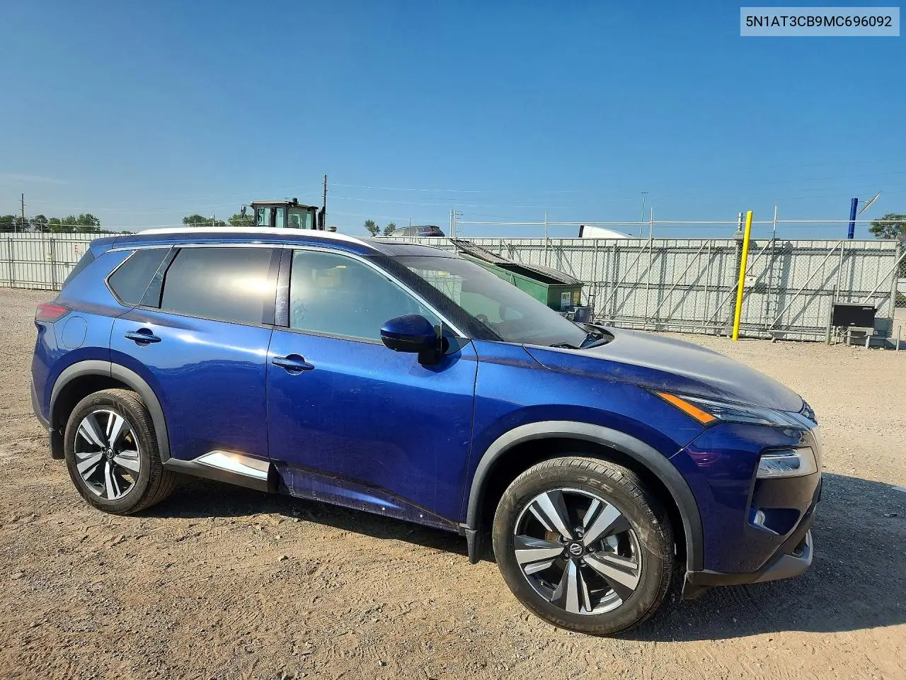 2021 Nissan Rogue Sl VIN: 5N1AT3CB9MC696092 Lot: 60924086