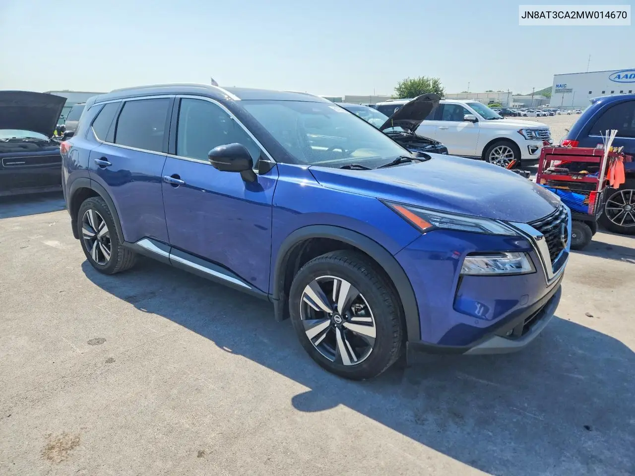 2021 Nissan Rogue Sl VIN: JN8AT3CA2MW014670 Lot: 61473186