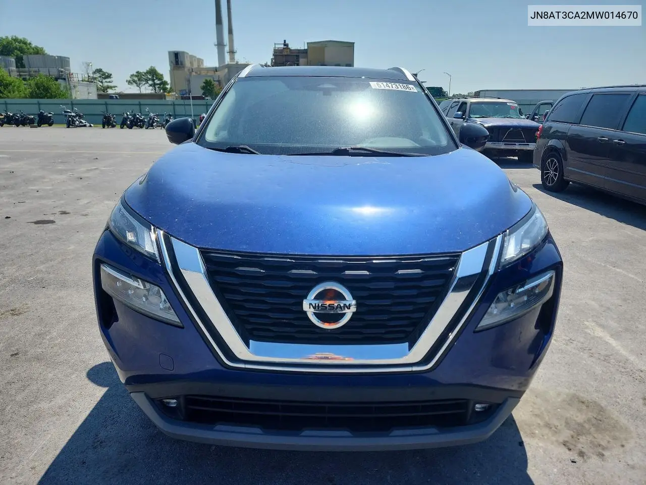 2021 Nissan Rogue Sl VIN: JN8AT3CA2MW014670 Lot: 61473186