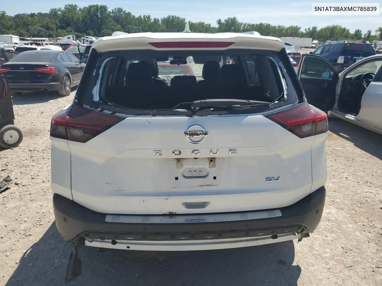 5N1AT3BAXMC785839 2021 Nissan Rogue Sv