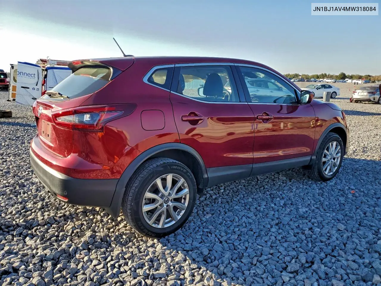 JN1BJ1AV4MW318084 2021 Nissan Rogue Sport S
