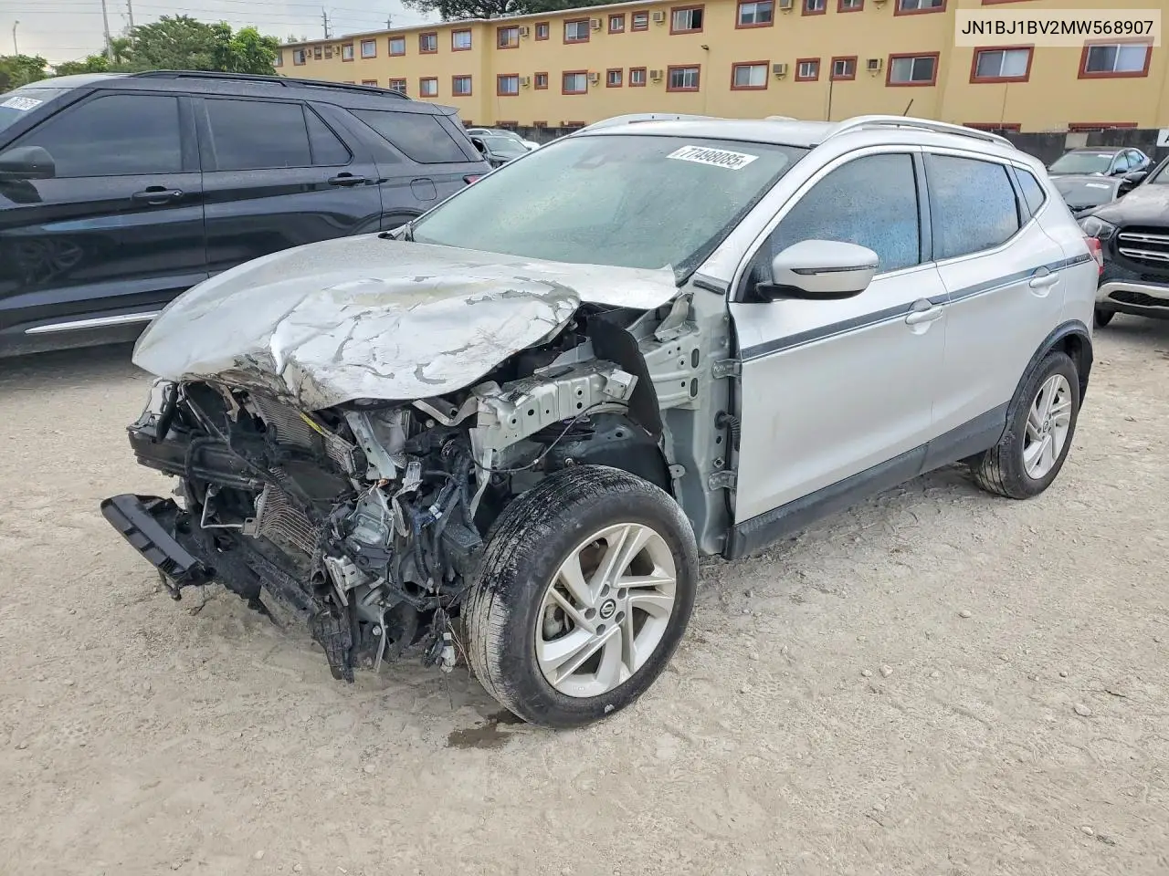 JN1BJ1BV2MW568907 2021 Nissan Rogue Sport Sv