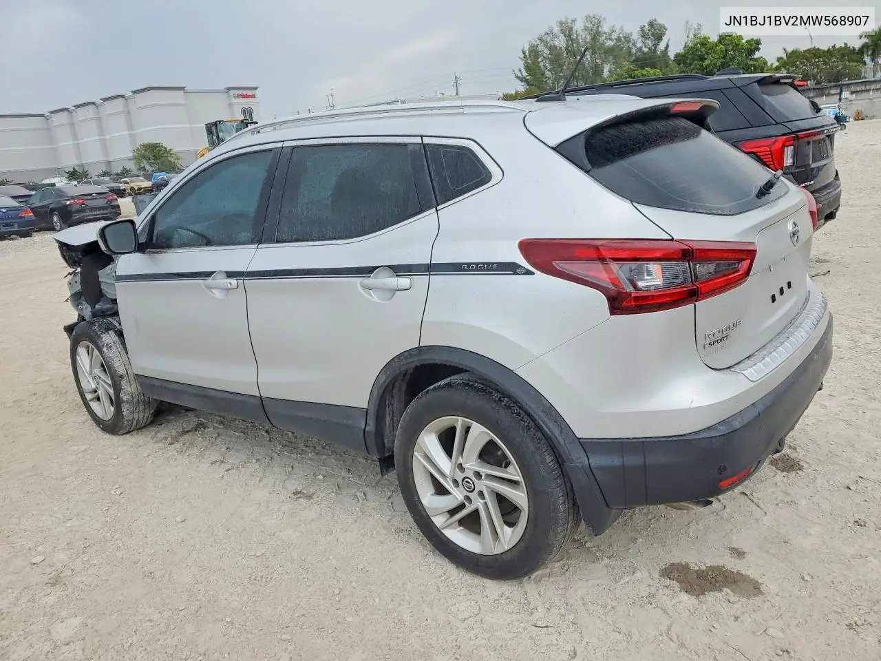 JN1BJ1BV2MW568907 2021 Nissan Rogue Sport Sv