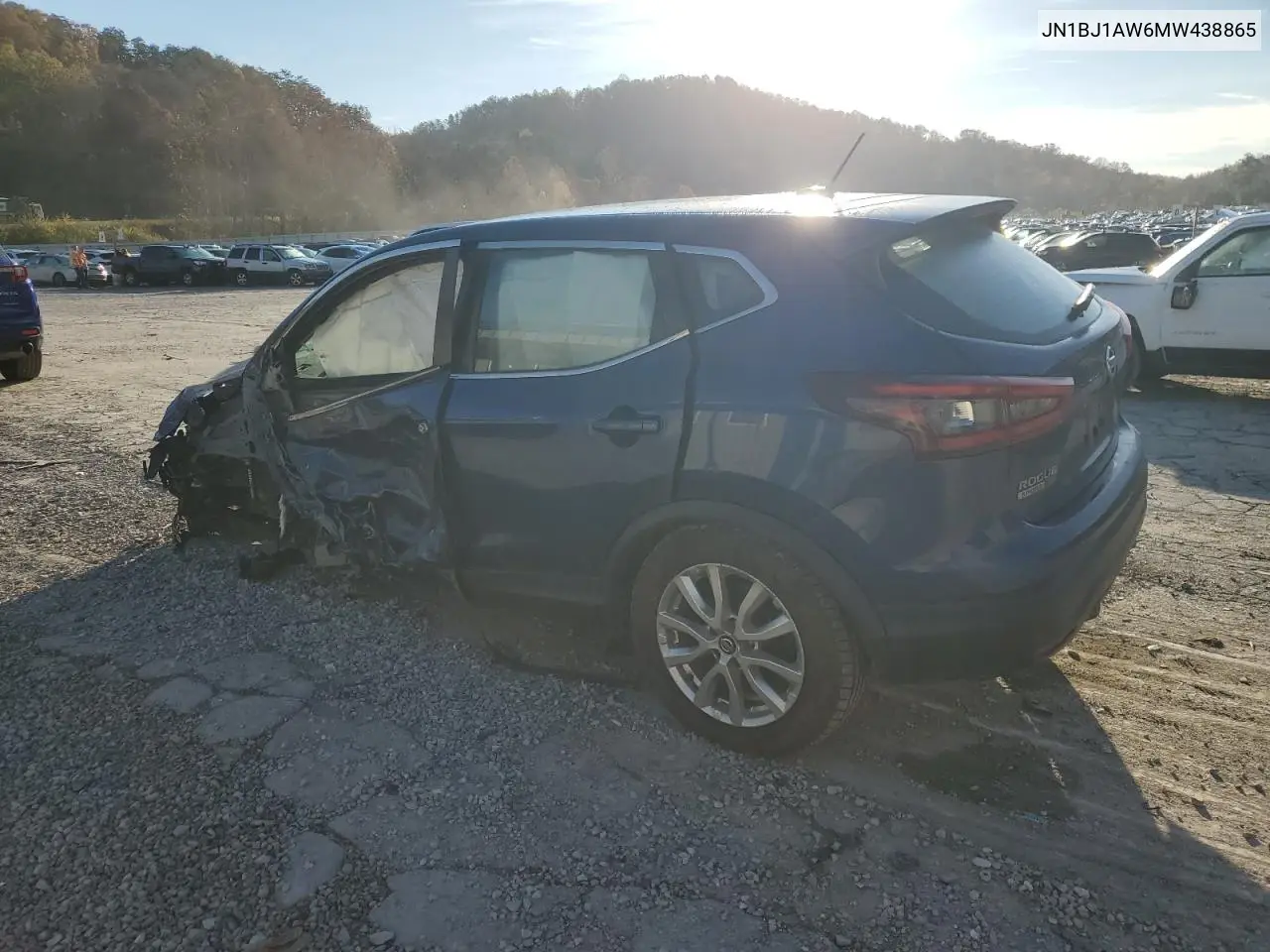 JN1BJ1AW6MW438865 2021 Nissan Rogue Sport S