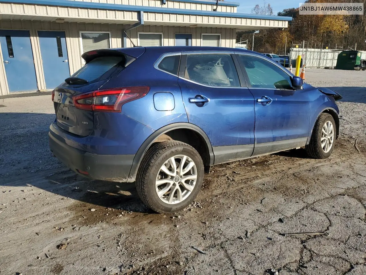 JN1BJ1AW6MW438865 2021 Nissan Rogue Sport S