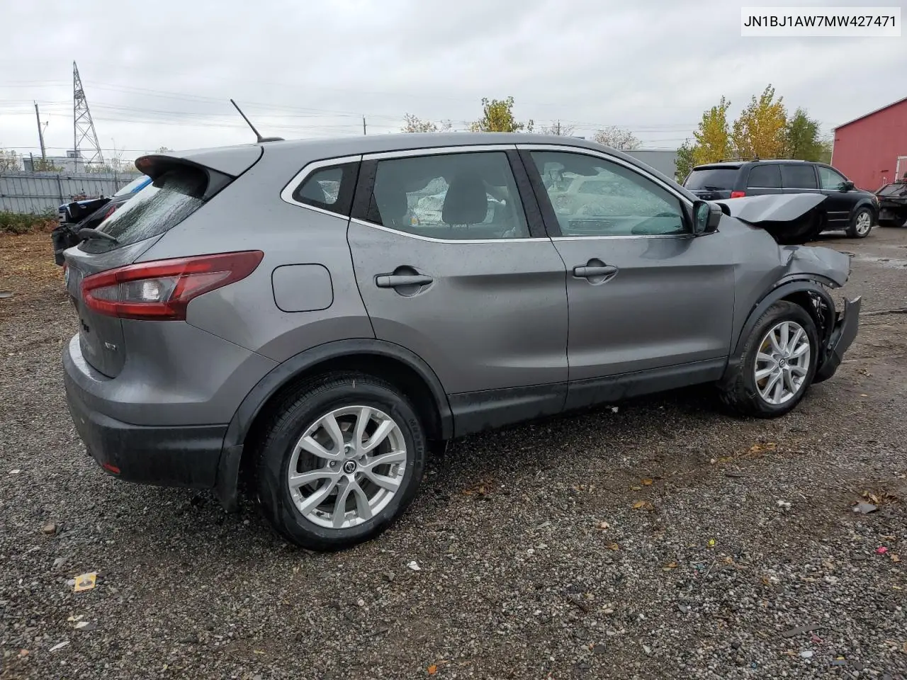 JN1BJ1AW7MW427471 2021 Nissan Qashqai