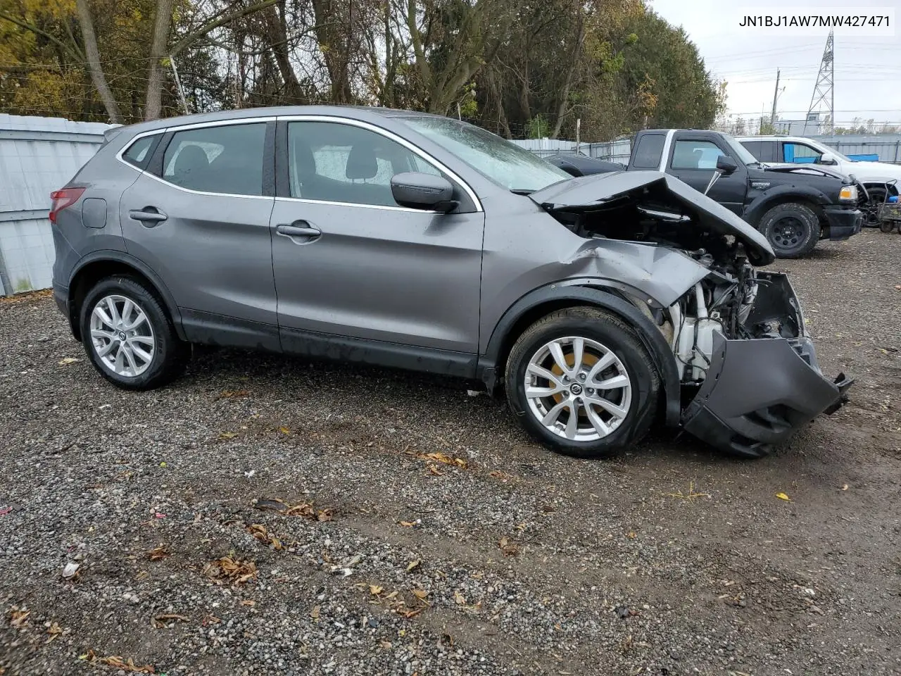 JN1BJ1AW7MW427471 2021 Nissan Qashqai