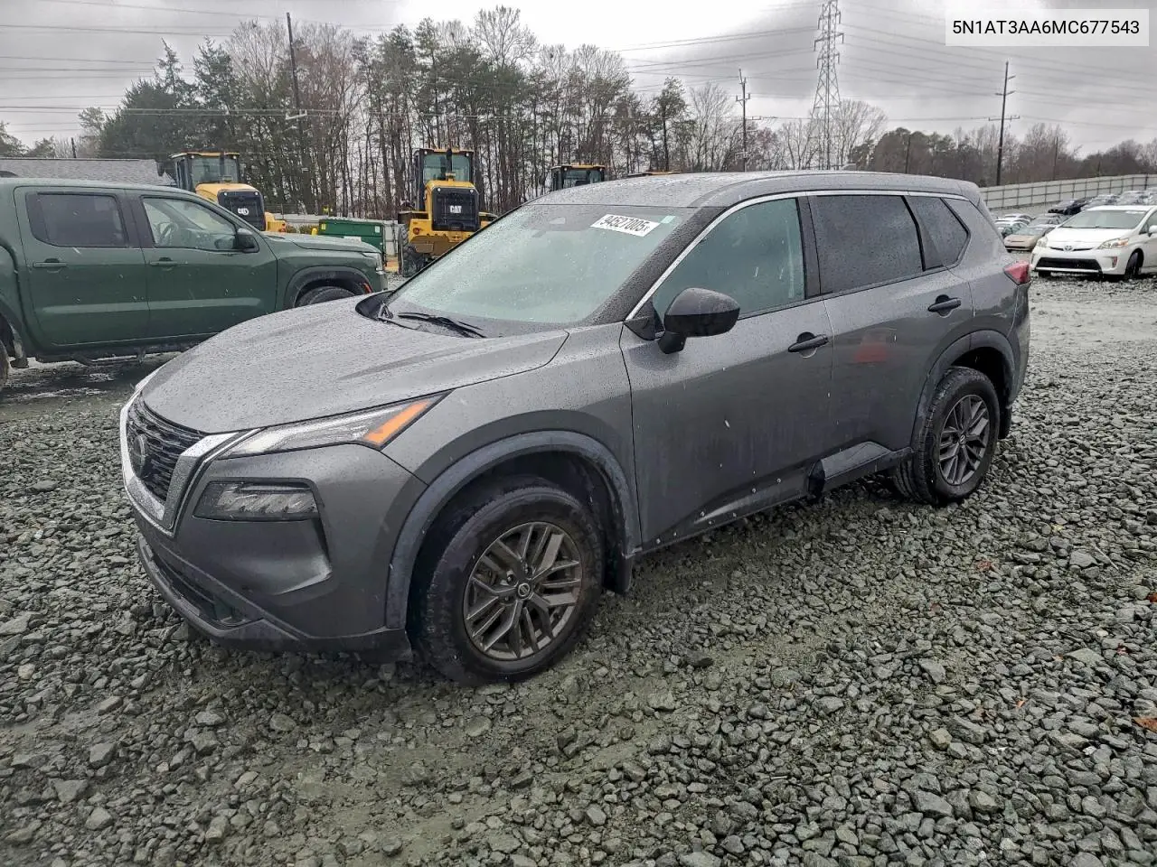 5N1AT3AA6MC677543 2021 Nissan Rogue S