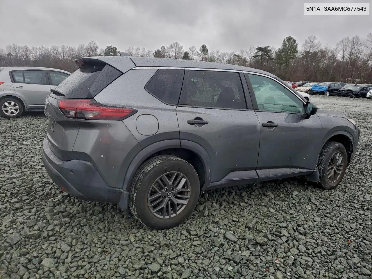 5N1AT3AA6MC677543 2021 Nissan Rogue S
