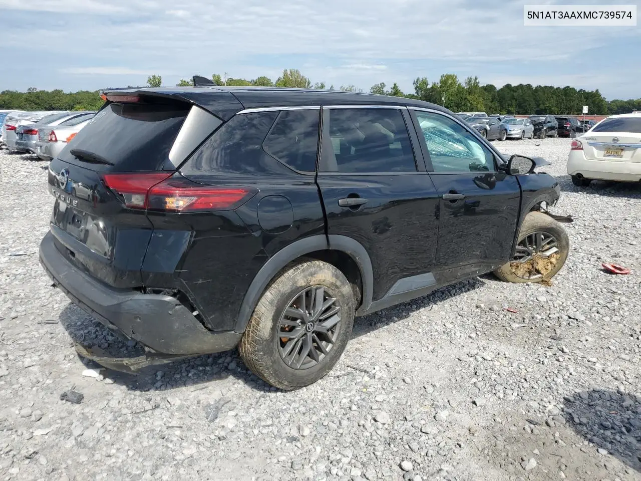 5N1AT3AAXMC739574 2021 Nissan Rogue S