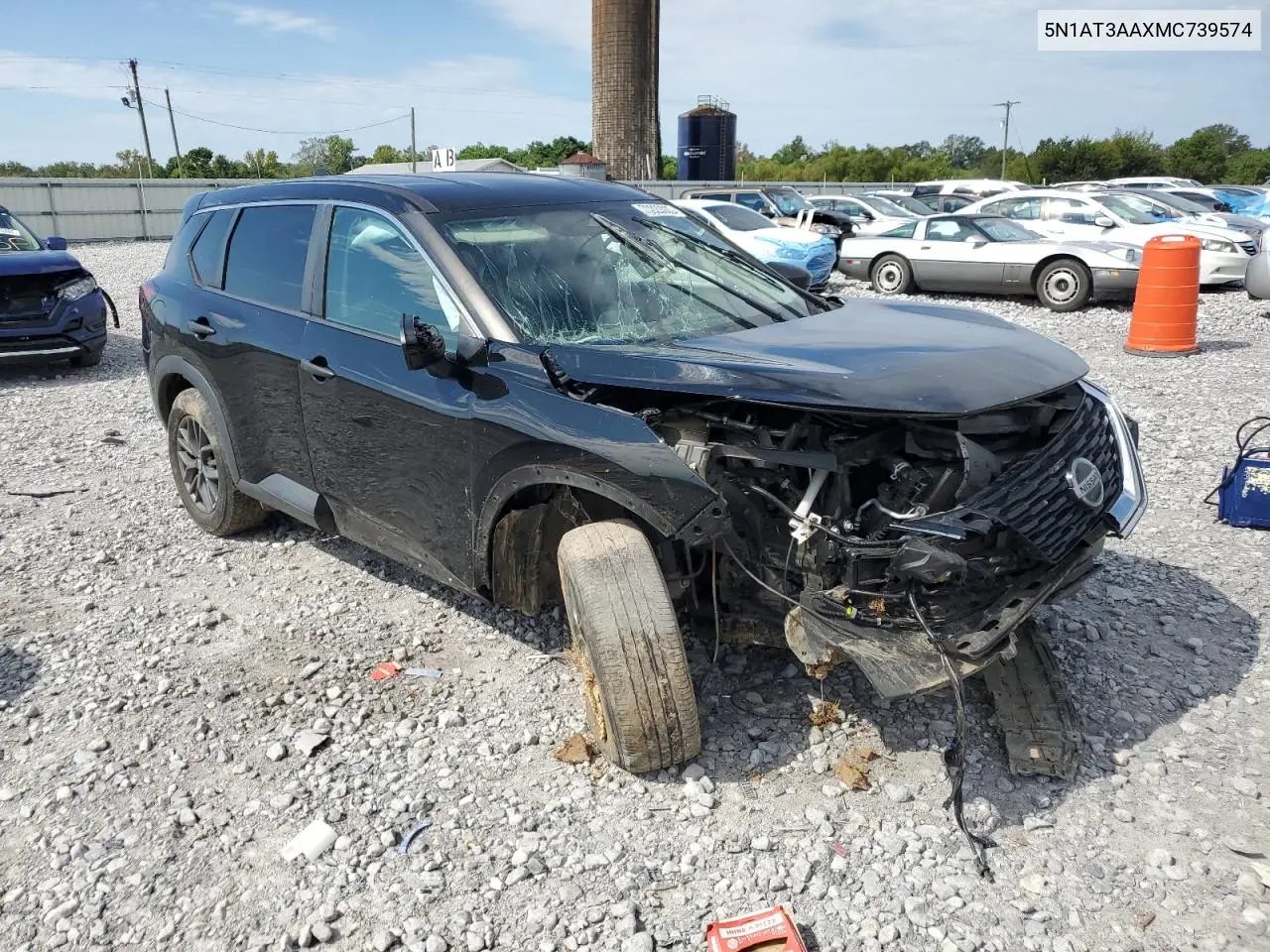 5N1AT3AAXMC739574 2021 Nissan Rogue S