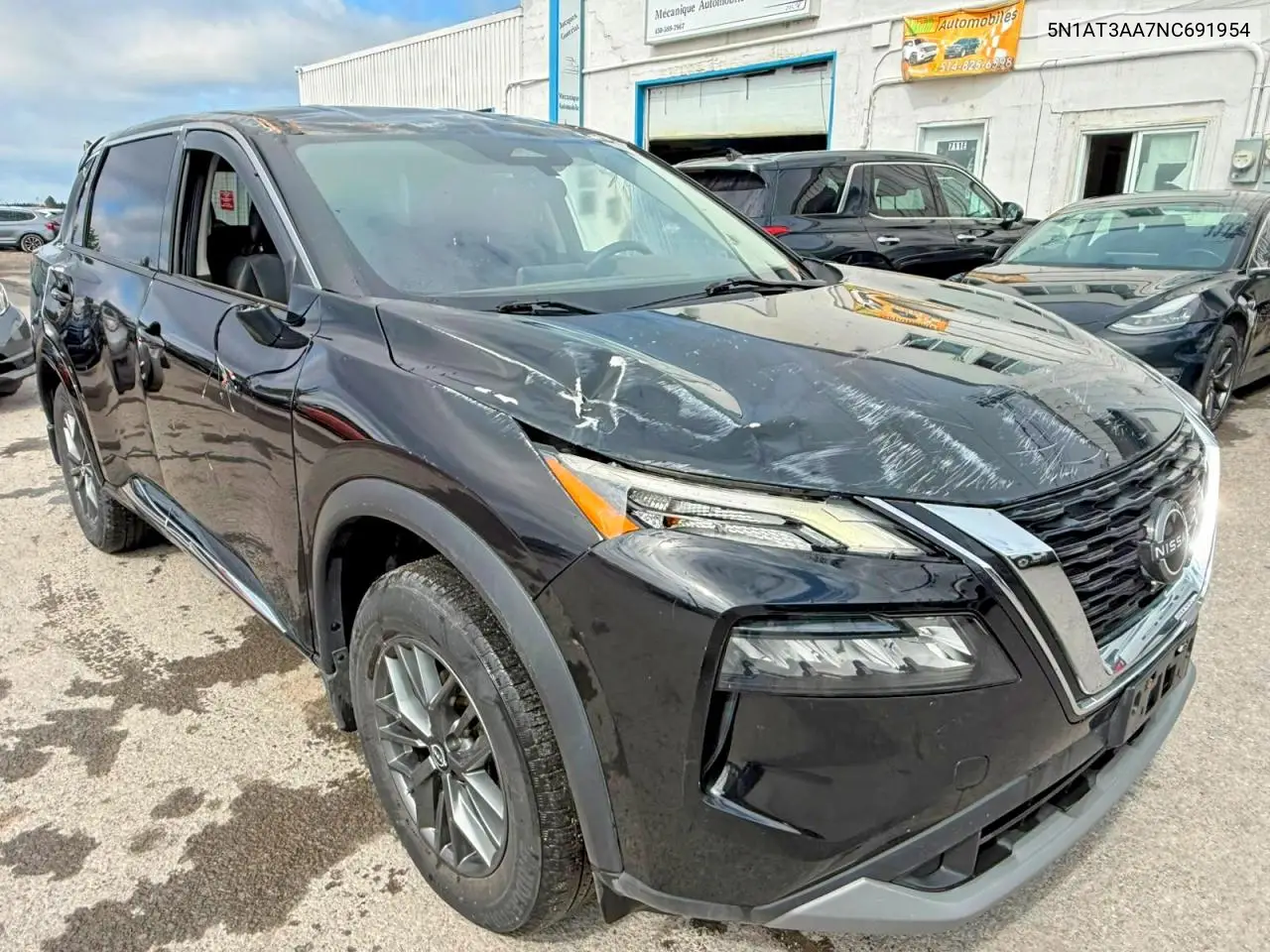 5N1AT3AA7NC691954 2022 Nissan Rogue S