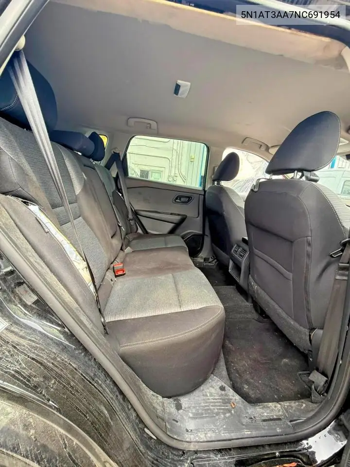 5N1AT3AA7NC691954 2022 Nissan Rogue S