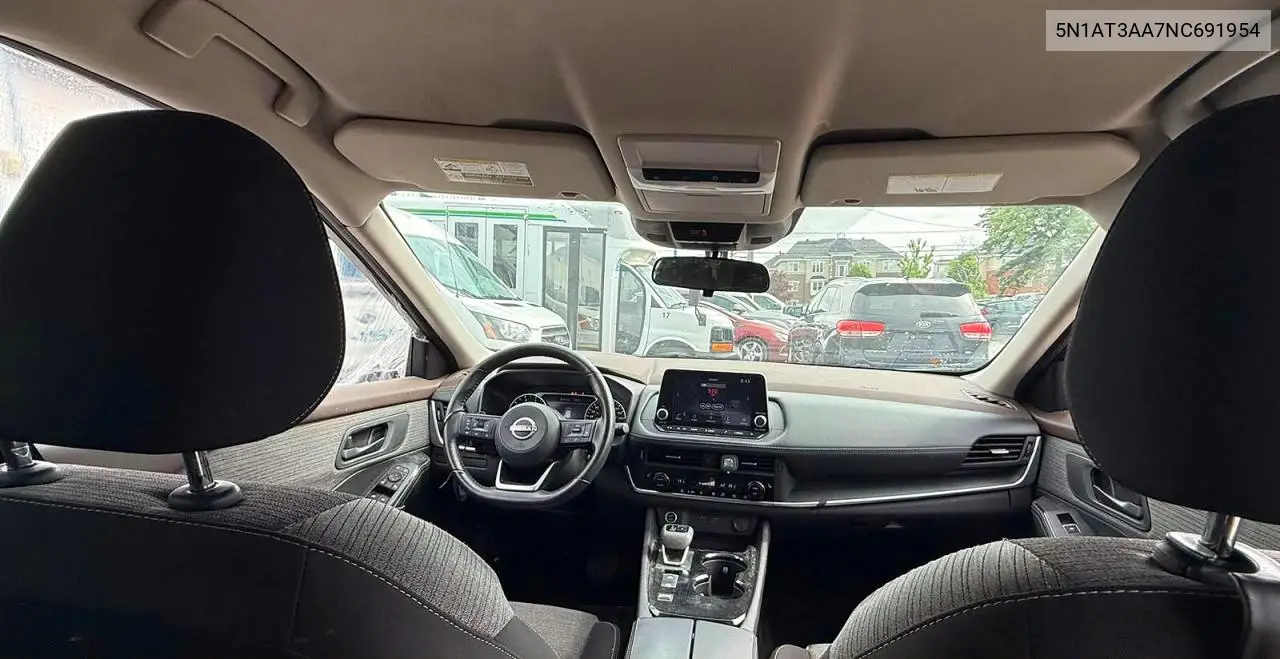 5N1AT3AA7NC691954 2022 Nissan Rogue S