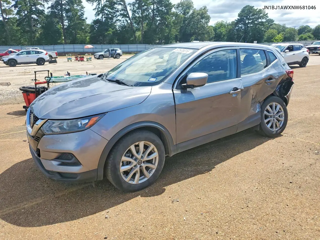 2022 Nissan Rogue Sport S VIN: JN1BJ1AWXNW681046 Lot: 60508816
