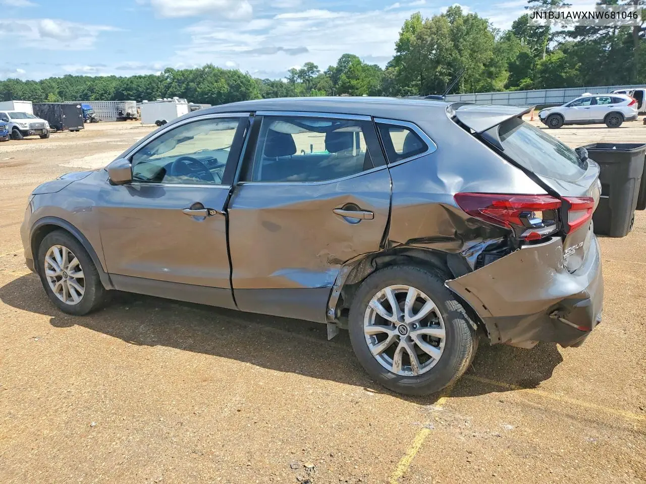 2022 Nissan Rogue Sport S VIN: JN1BJ1AWXNW681046 Lot: 60508816