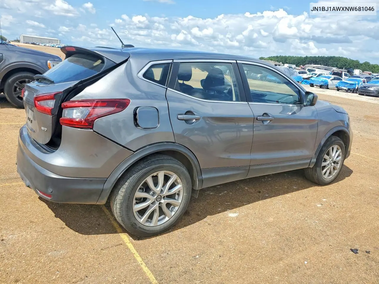 2022 Nissan Rogue Sport S VIN: JN1BJ1AWXNW681046 Lot: 60508816