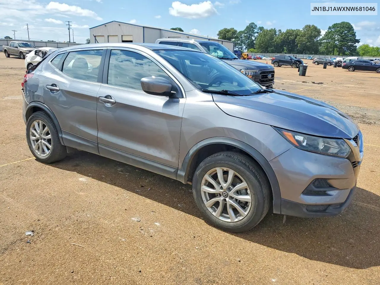 2022 Nissan Rogue Sport S VIN: JN1BJ1AWXNW681046 Lot: 60508816